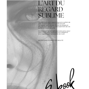 Ebook - Formation Rehaussement de cils - ZM Prestige Beauté