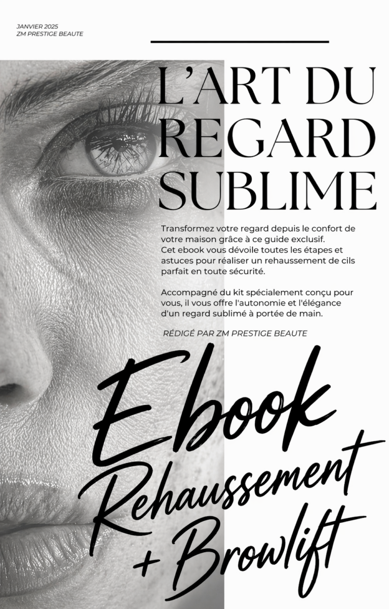 Kit + Ebook Regard Complet – Rehaussement de Cils + Browlift